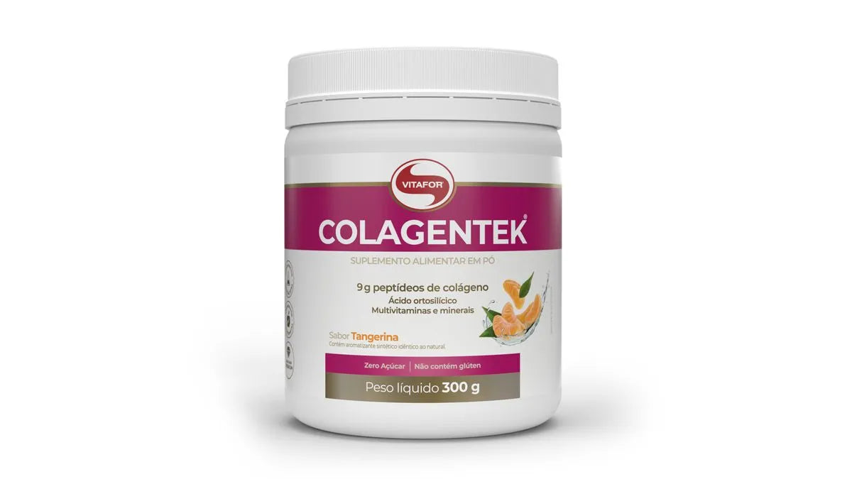 Colagentek - 300g tangerina - Vitafor