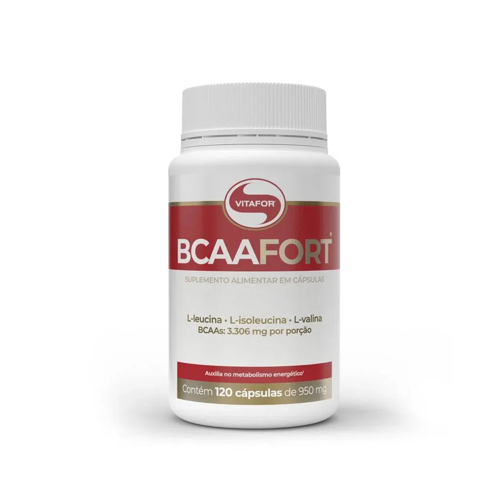 BCAA Fort 120 Cápsulas - Vitafor
