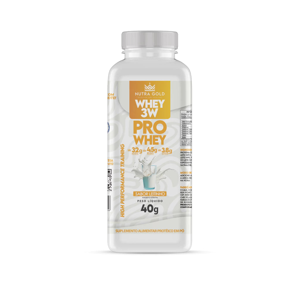 NUTRA WHEY PRO DOSE ÚNICA - LEITINHO - 40g