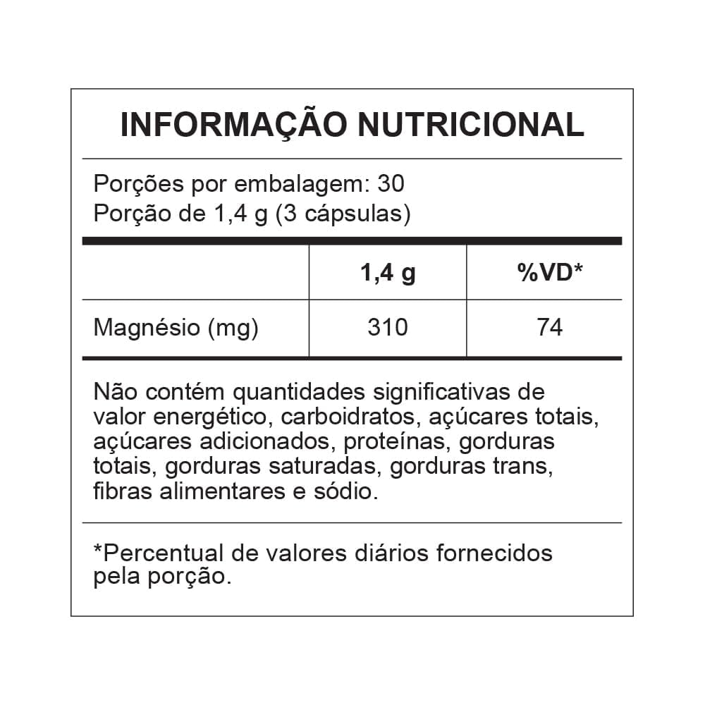 3MAG - Pool de Magnésio – 90 cápsulas